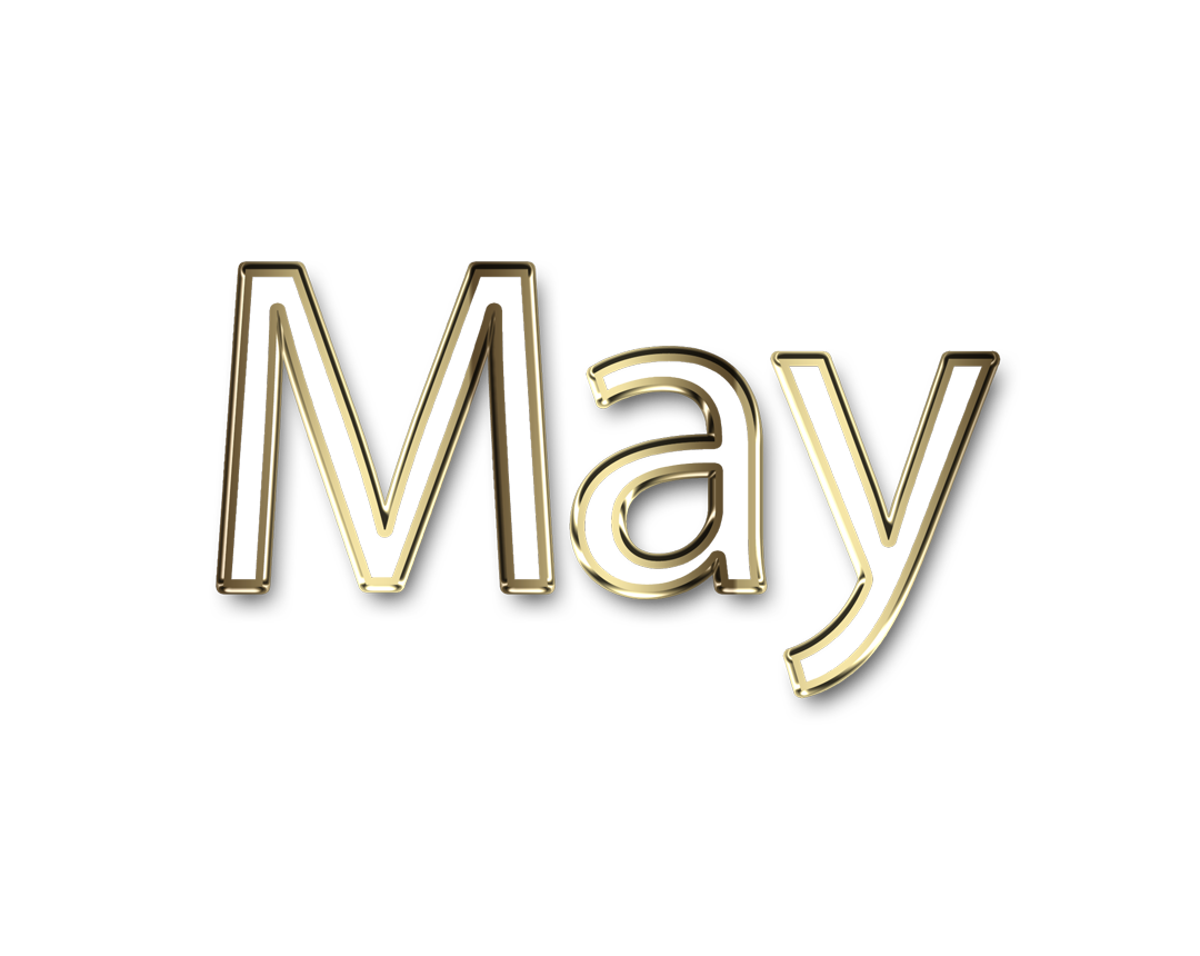 May png, word May png, May word png, May text png, May letters png, May word art typography PNG images, transparent png